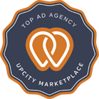 best advertising agency upcity badge